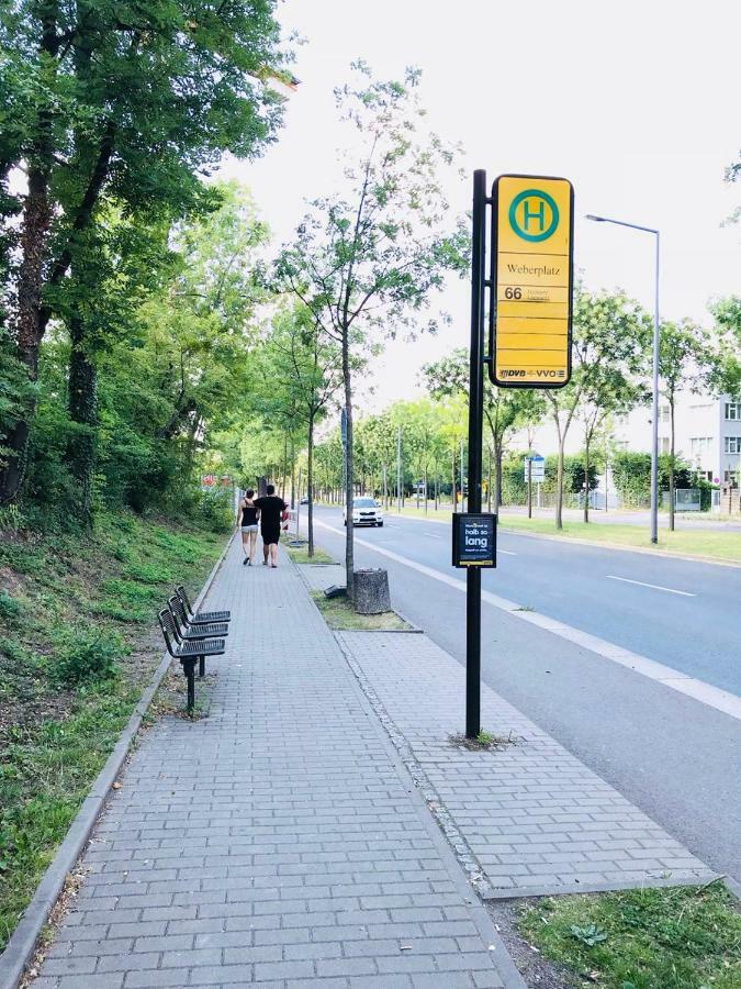 Ruhiges Einzelappartement An Tud & Stadtzentrum Dresden Eksteriør billede